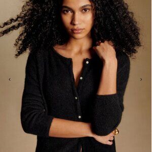 Sezane Gaspard Cardigan Black - Size S